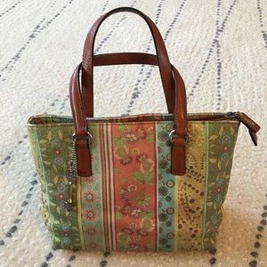 Colorful Fossil leather purse